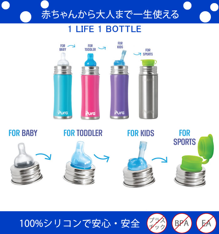 pura kiki bottles