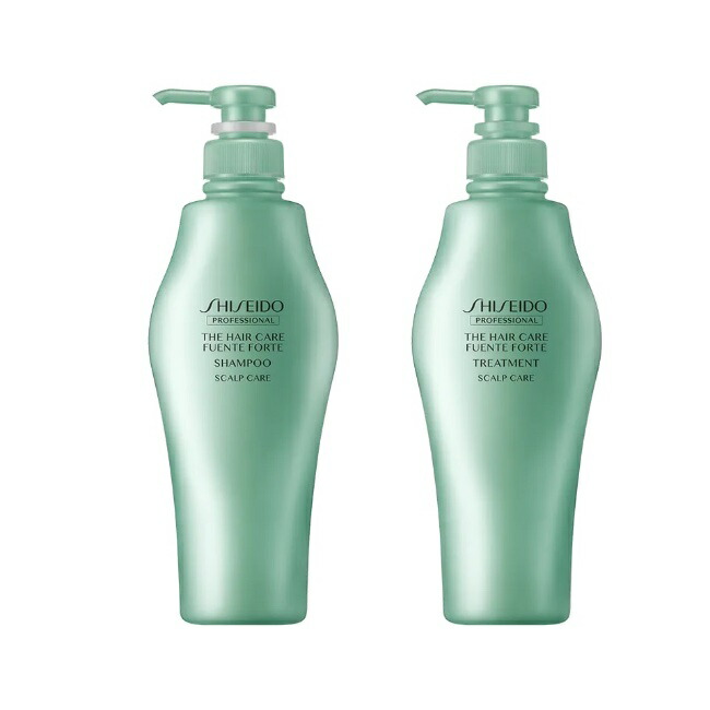 資生堂 THC　フェンテフォルテ シャンプー　500ml + トリートメント　500g ポンプセット