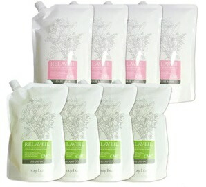 ナプラ リラベール CMC シャンプー 4000ml レフィル 詰替用 + ヘアマスク 4000g レフィル 詰替用