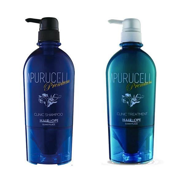 サニープレイス　アプルセルプレミアムシャンプー　700ml　+　トリートメント　700g　ポンプセット 5,554円