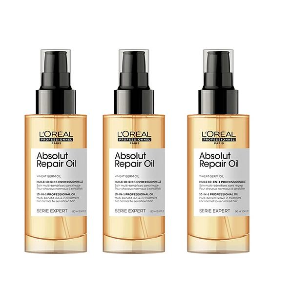 Loreal ロレアル セリエ エクスパート アブソルートRゴールド オイル　 90ml ×3