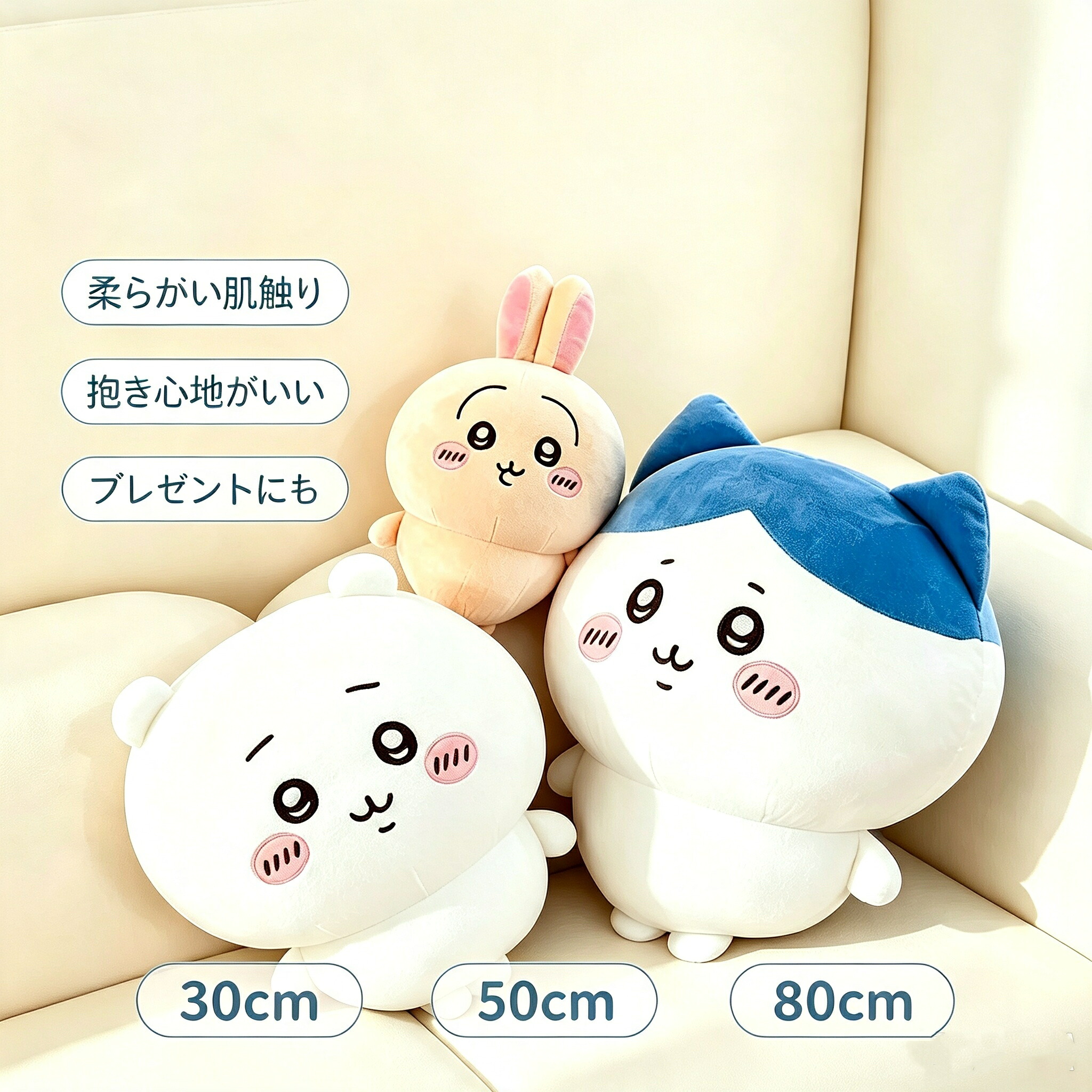 ポムポムプリン ぬいぐるみ（おしりぷりぷりプリン）