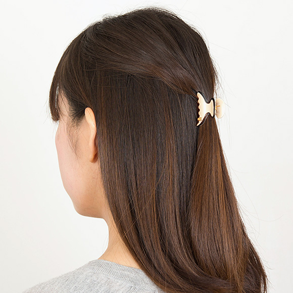 アレクサンドル ドゥ パリ Alexandre De Paris 毛髪ゼムクリップ ライタベージュ ネグロ St Honore Hair Clip Baby Basiques Lisere Accb 03 S Vendome 4cm 21ss Cannes Encheres Com