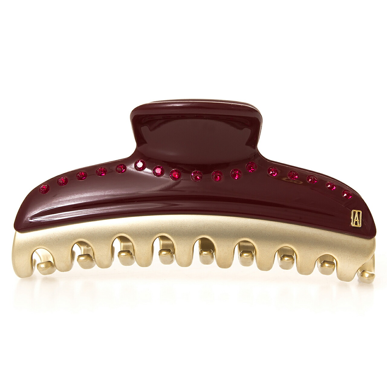 アレクサンドル ドゥ パリ Alexandre De Paris ヘアクリップ ボルドー ゴールド Vendome ヴァンドーム Clip L Iccl 122 03 B2 Bordeaux 10 5cm 21ss 母の日 アレクサンドル ドゥ パリ Alexandre De Paris 21年春夏新作 5g Virtuosa Eu