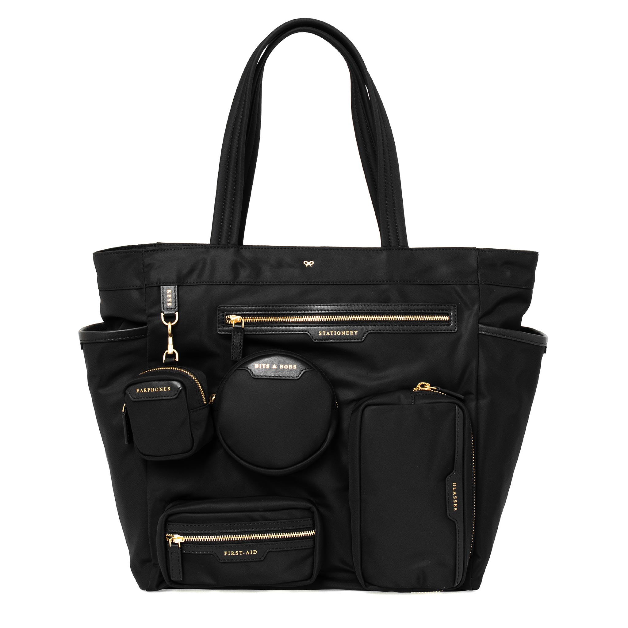 直営店【Anya Hindmarch】Pocket ポケット キャンバス トート 三越伊勢丹 | ANYA HINDMARCH/アニヤ ハインドマーチ通販