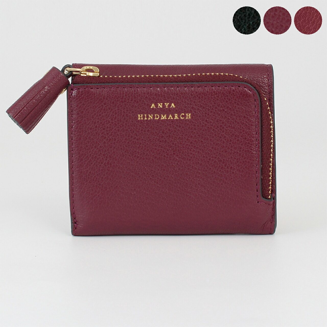 希少 アニヤハインドマーチ ピーピング アイズ 三つ折り財布 黒 赤 レディース 楽天市場】アニヤハインドマーチ ANYA HINDMARCH 財布 二つ折り財布