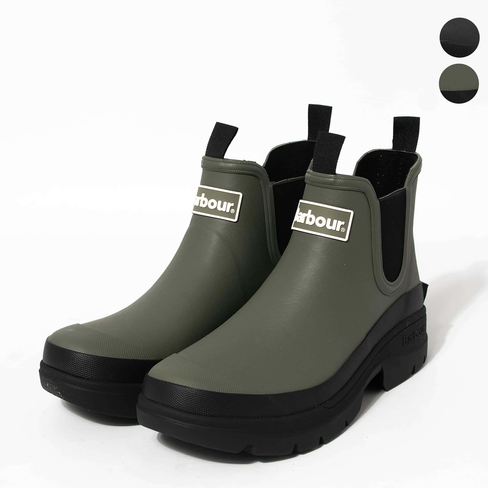 楽天市場】2024AW新作 Barbour バブアー レインシューズ
