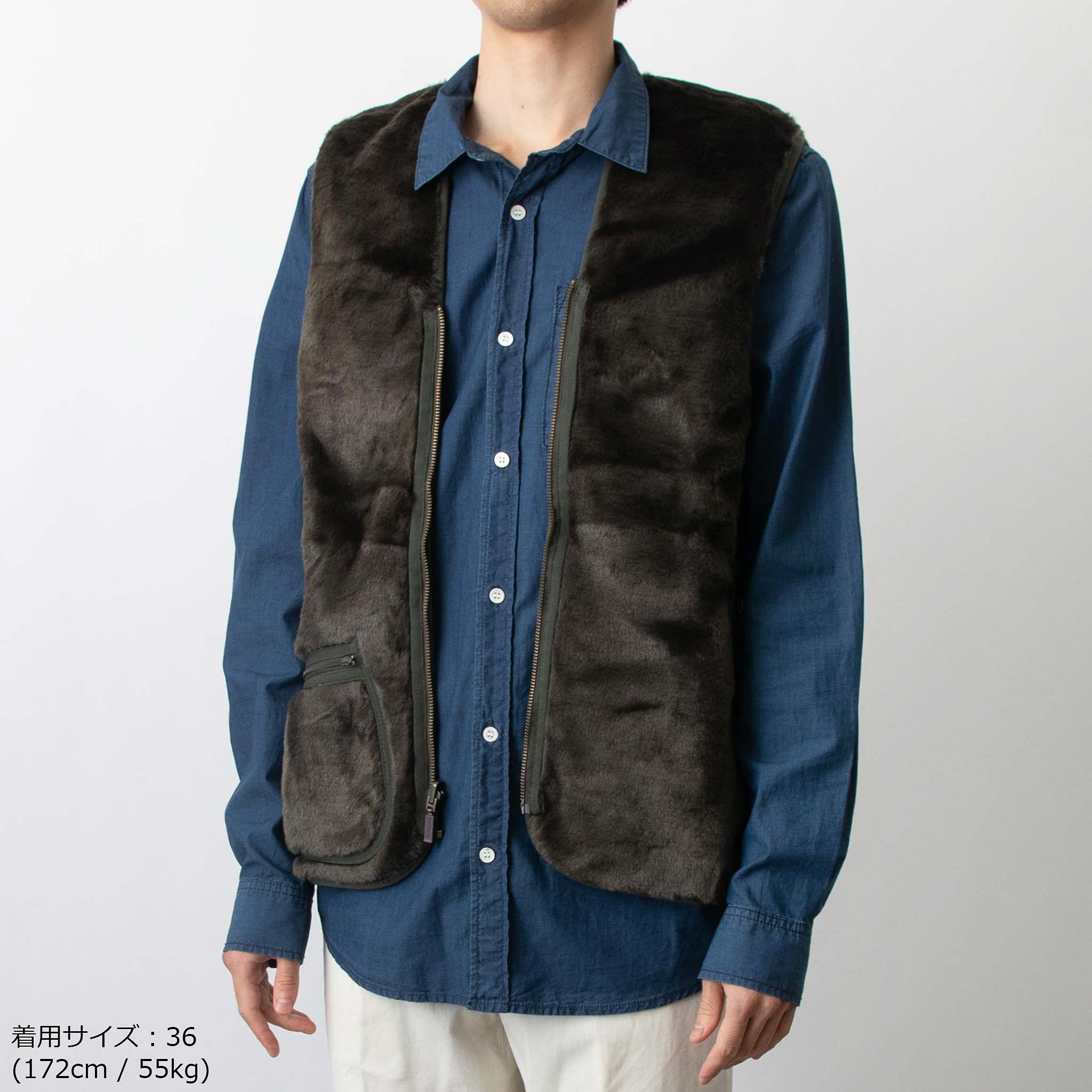 バブアー BARBOUR ライナーベスト WARM PILE WAISTCOAT/ZIP-IN LINER 