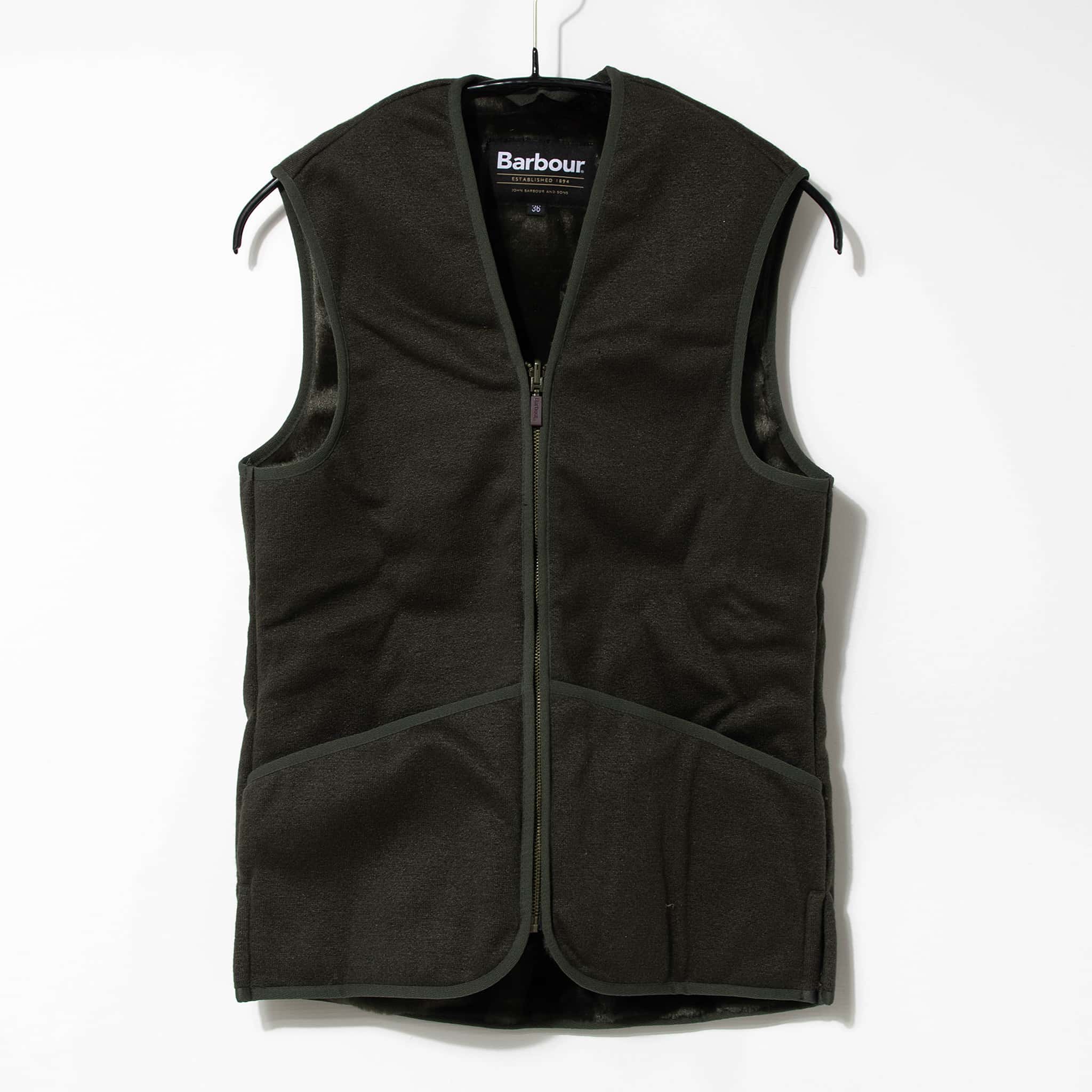 バブアー BARBOUR ライナーベスト WARM PILE WAISTCOAT/ZIP-IN LINER 