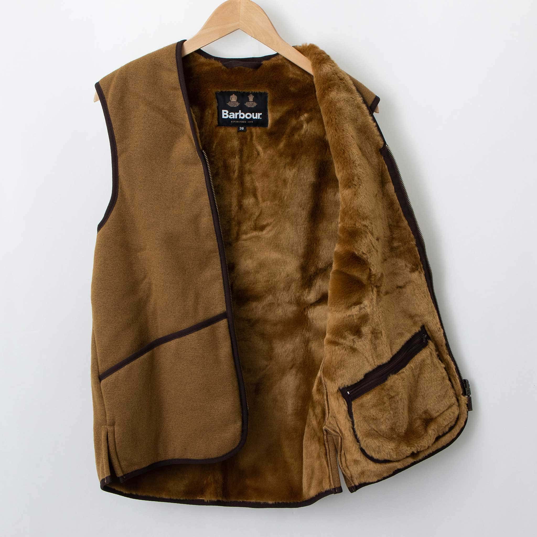 バブアー BARBOUR ライナーベスト WARM PILE WAISTCOAT/ZIP-IN LINER