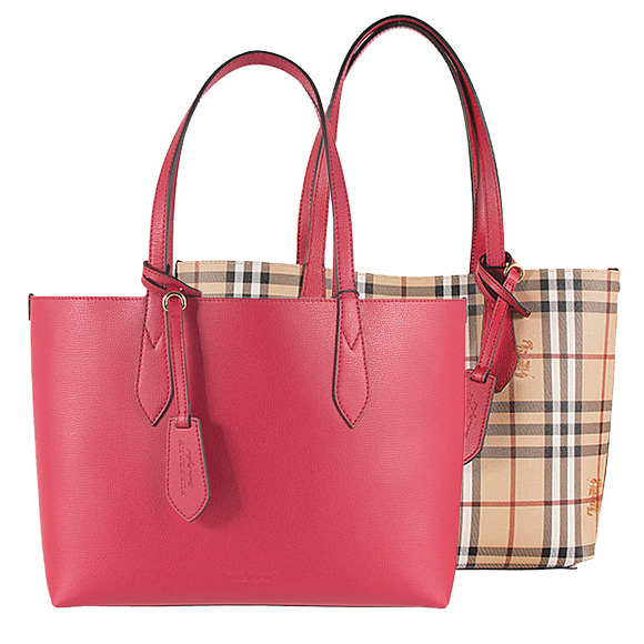 burberry tote red