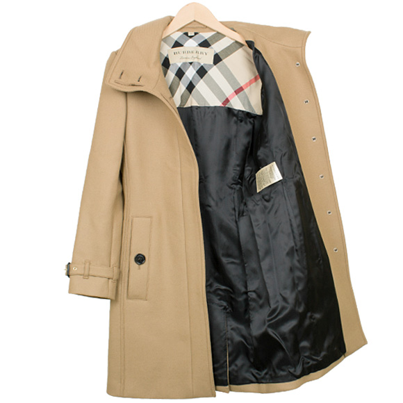 burberry coat womens yellow