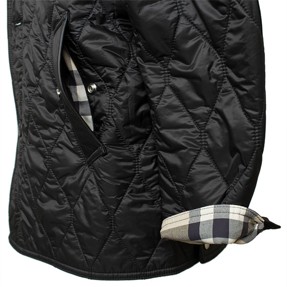 burberry mens quilted coat