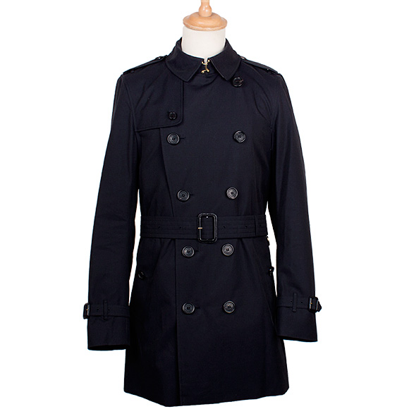 burberry navy coat