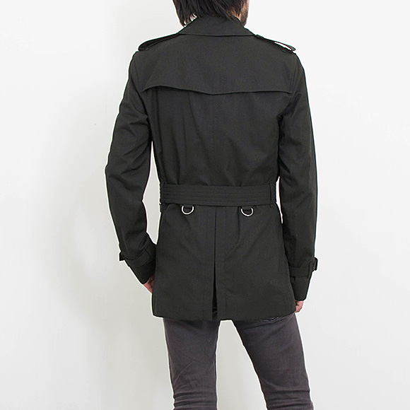 burberry trench coat men black