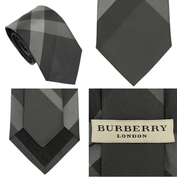 mens burberry tie