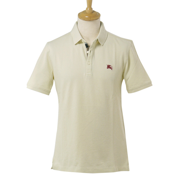 burberry polo white