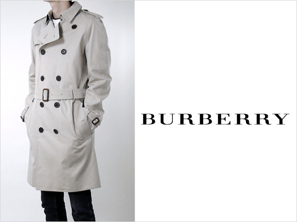 burberry coat white