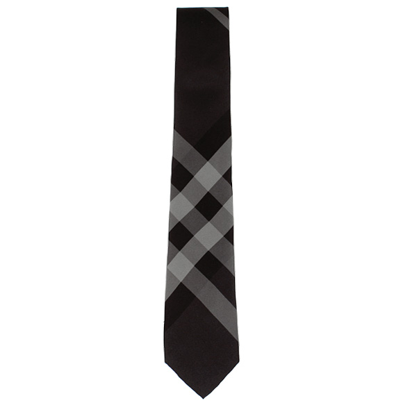 burberry charcoal tie