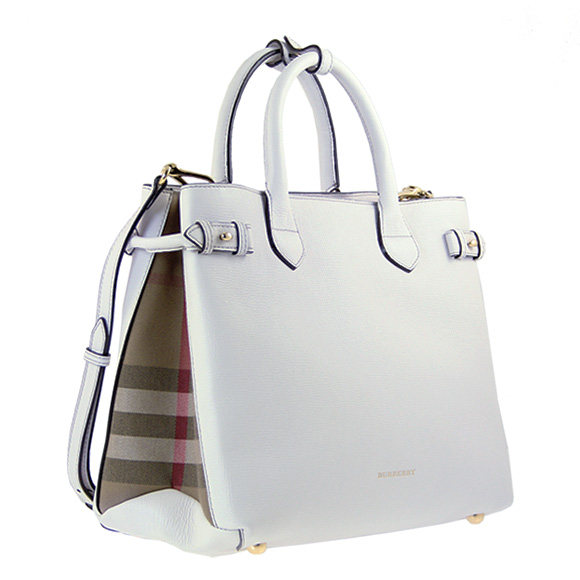 burberry purses white