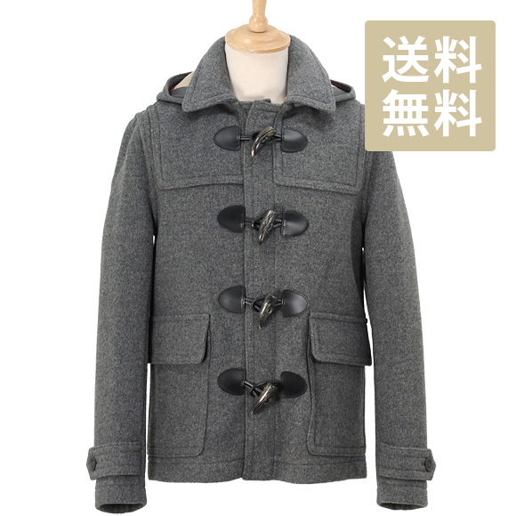 grey burberry coat