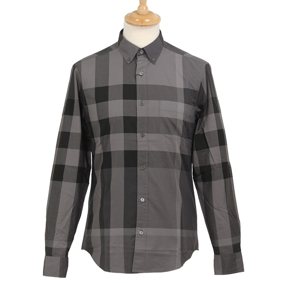 grey burberry shirt