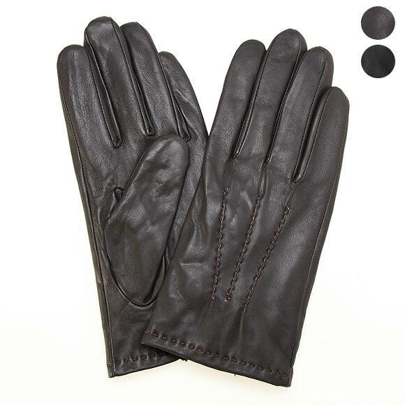 Dents Mens Aviemore Leather Touchscreen Gloves