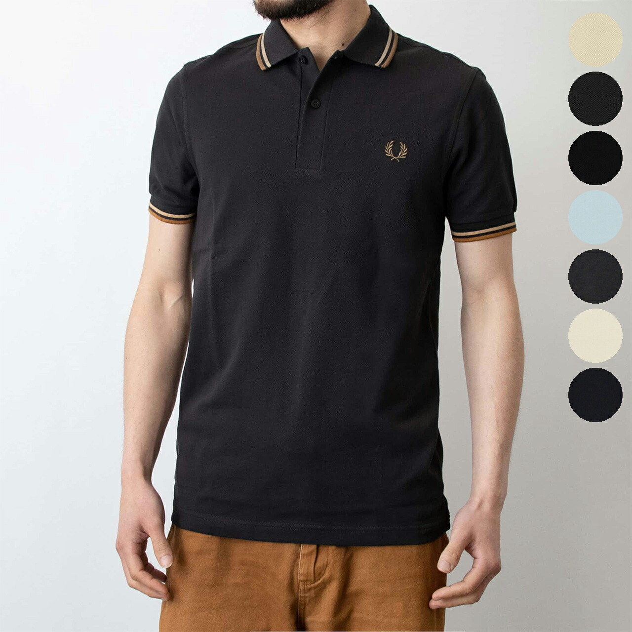 フレッドペリー FRED PERRY 半袖ポロシャツ THE TWIN TIPPED FRED PERRY SHIRT [ツインティップ フレッドペリーシャツ] メンズ レディース M3600【英国ブランド】【2026SS】｜ChelseaGardensUK 9,372円