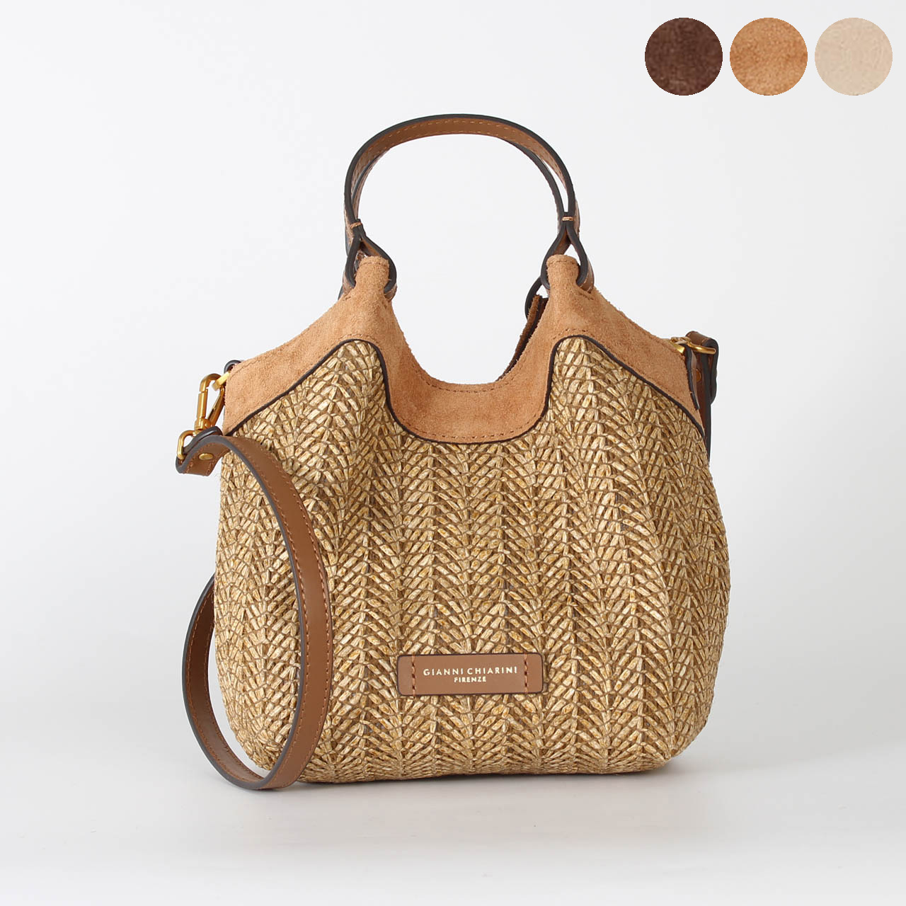 ジャンニキアリーニ GIANNI CHIARINI ジャンニキャリーニ バッグ 2WAYハンド/ショルダーバッグ DUA XS HAND BAG [デュア XS] レディース BS 12338 COMM PGLSPG【2026SS】
