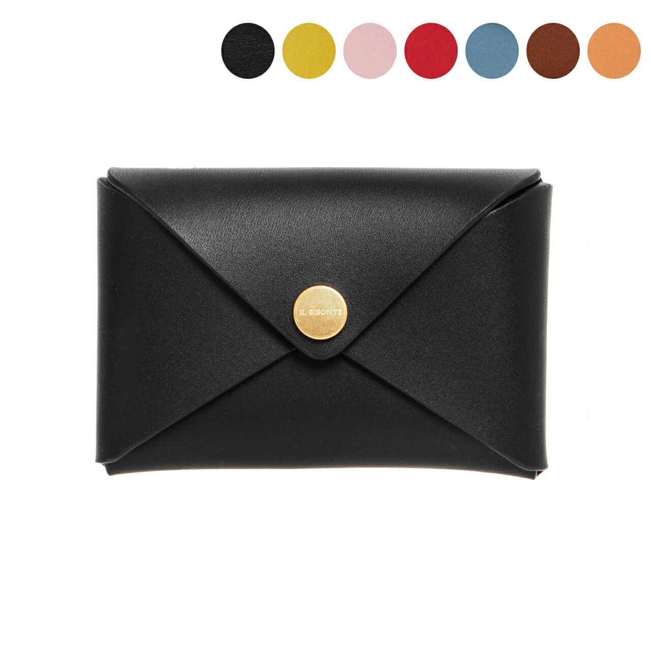 ★JIL SANDER★ J08WD0031 P4845 001 RIPPLE POUCH (BLACK) Black Ripple Coin Pouch by Jil Sander on Sale