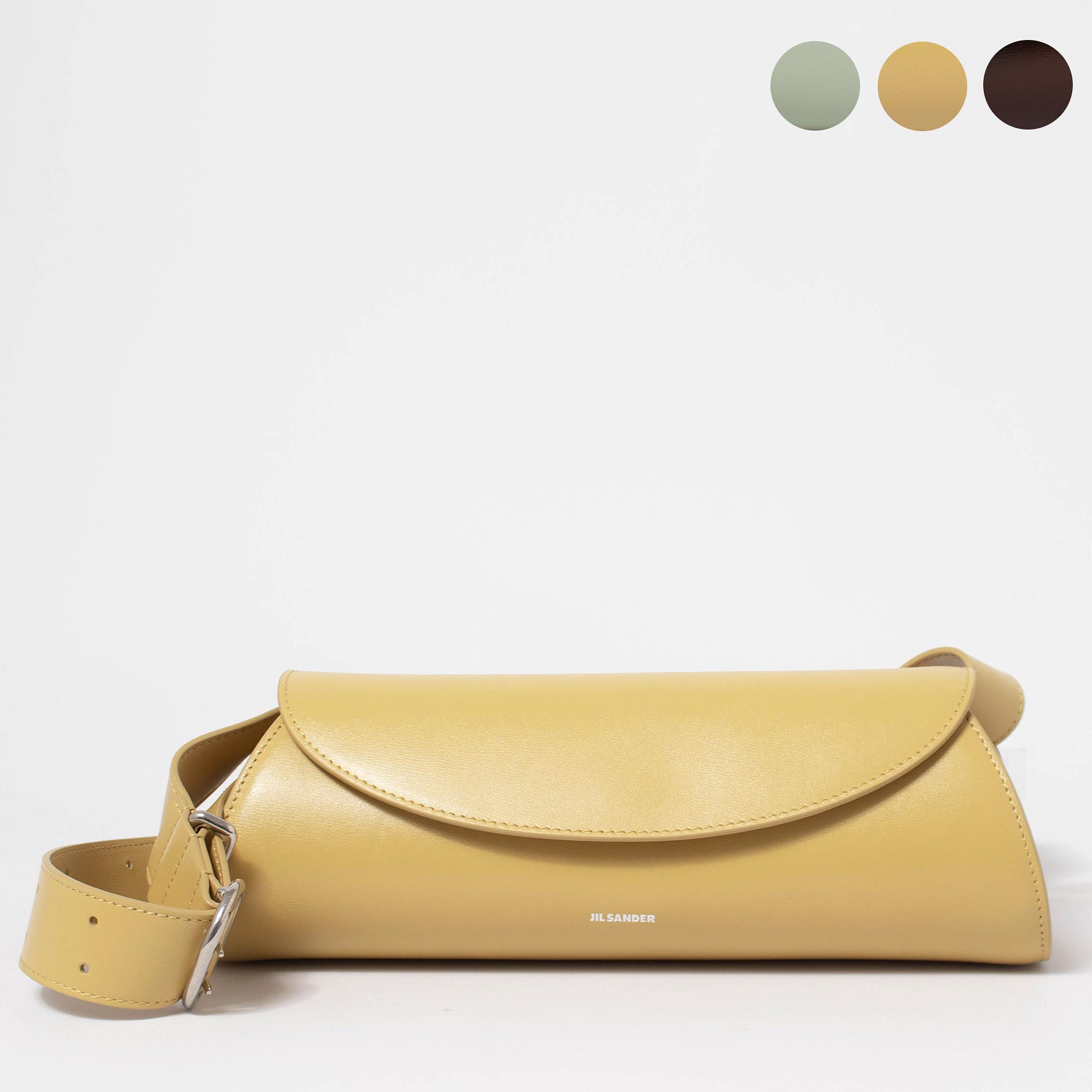 大幅値下◆美品◆JIL SANDER スフィアポーチ ゴールド JIL SANDER(ジル サンダー)のSPHERE POUCH（GOLD）通販