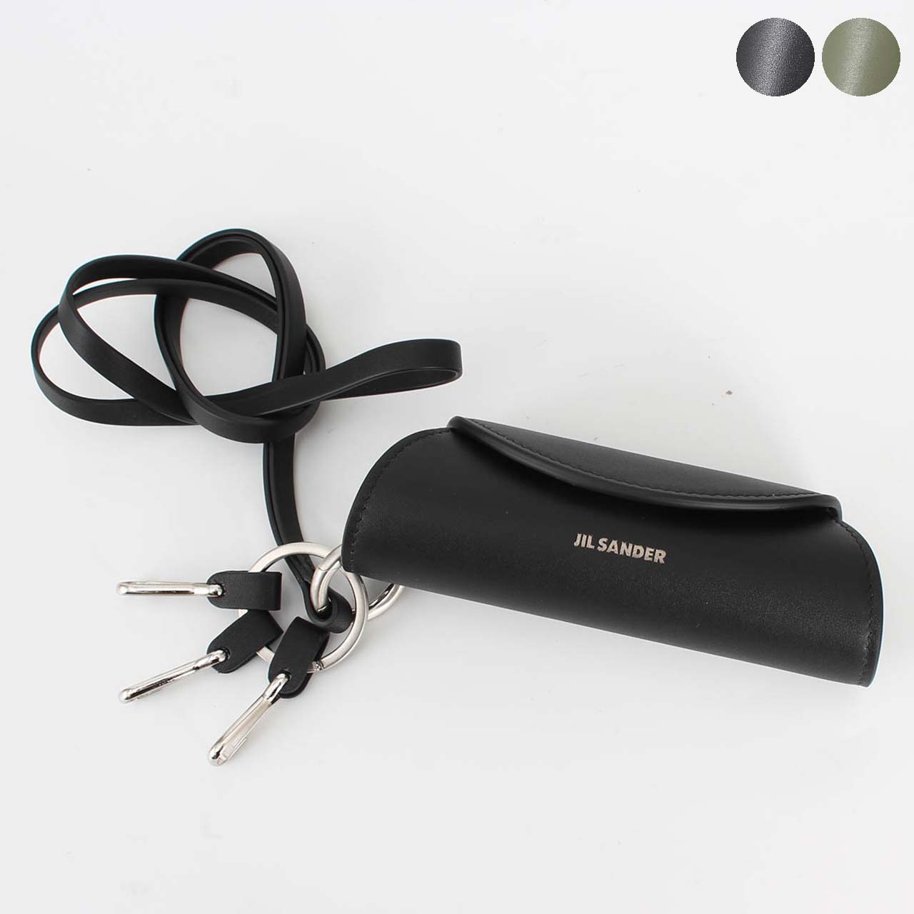 楽天市場】ジルサンダー JIL SANDER ストラップ付き キーリング バッグ
