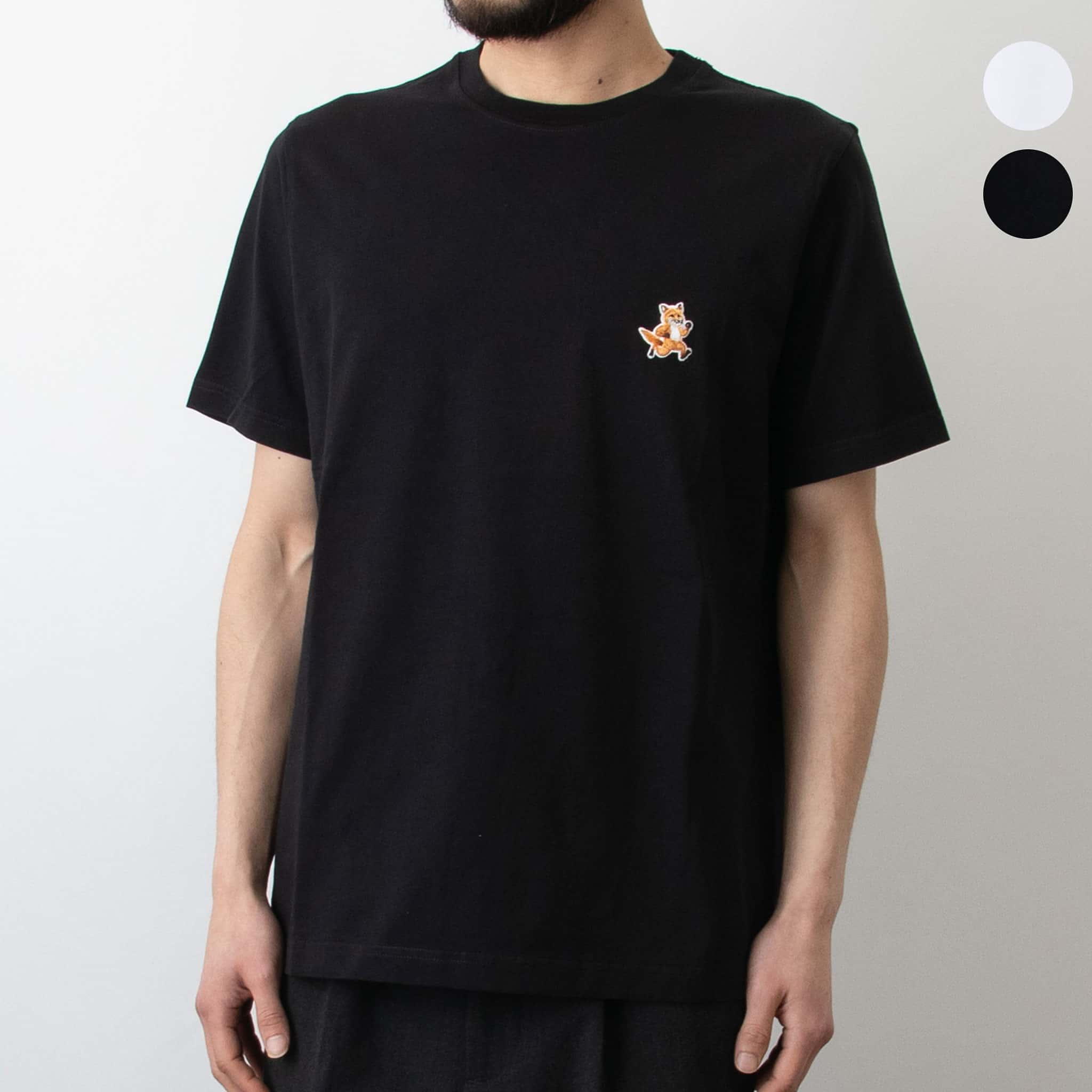 MAISON KITSUNE/メゾンキツネ リラックス 半袖シャツ MAISON KITSUNE メゾンキツネ Tシャツ ユニセックス 半袖