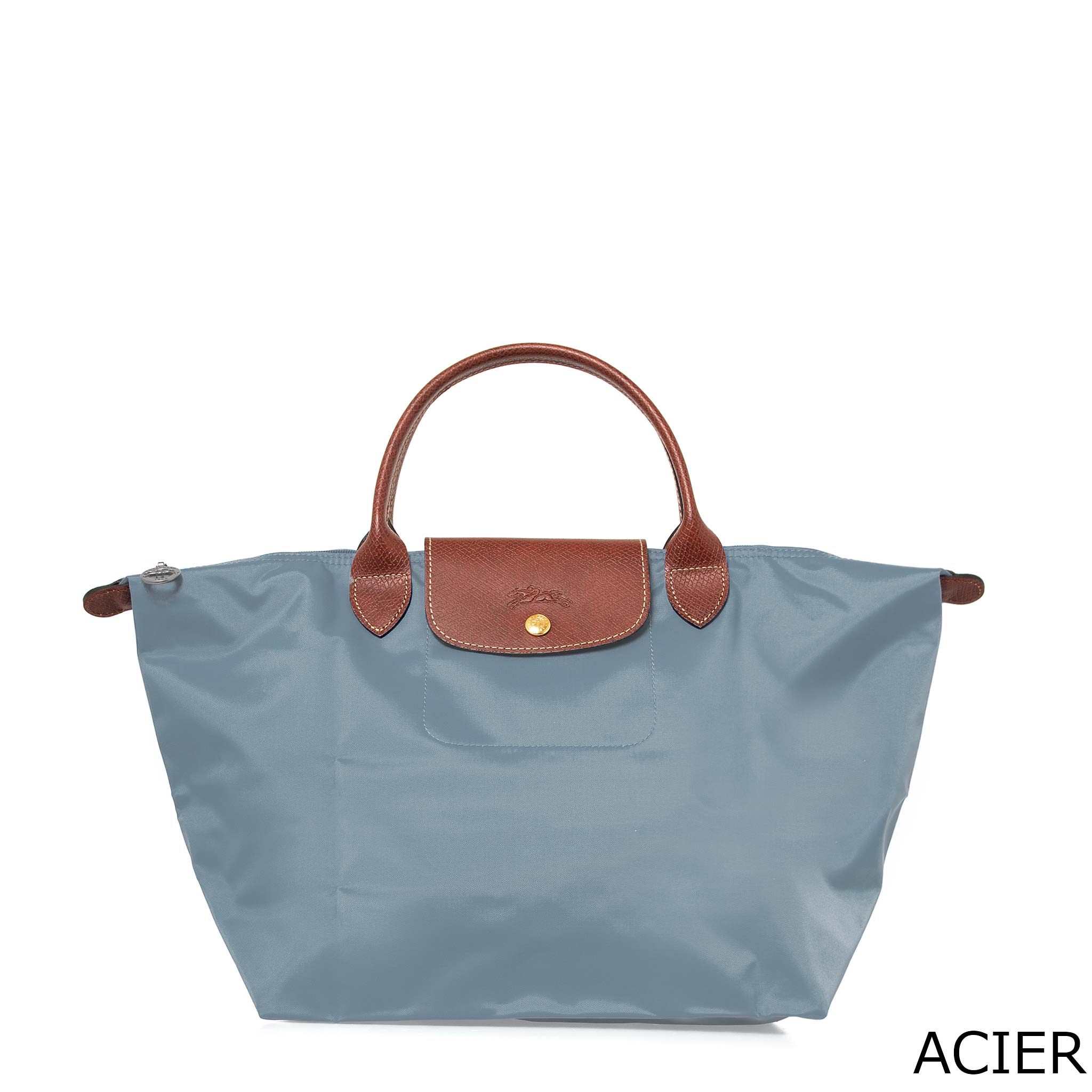 シルバー/レッド ロンシャン LONGCHAMP ハンドバッグ レディース