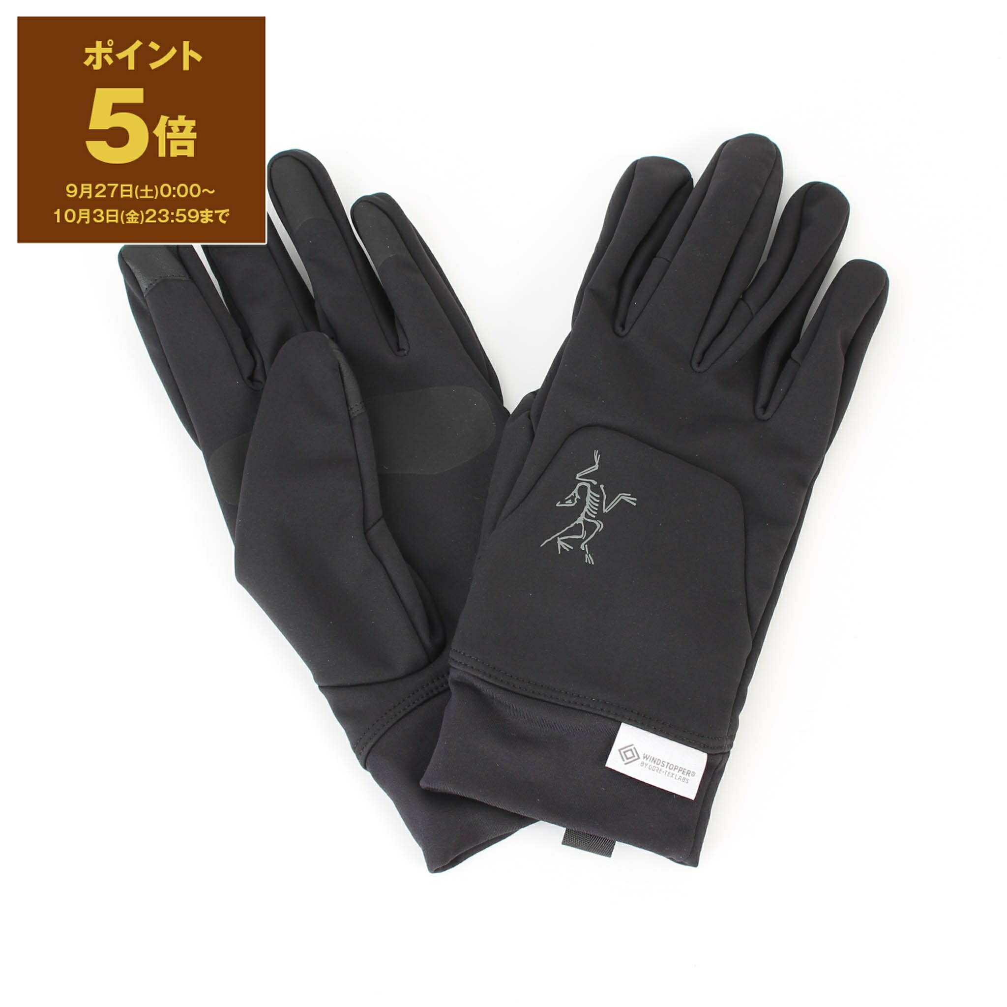 アークテリクス VENTA GLOVE ベンタグローブ M ブラック アークテリクス ARC'TERYX ベンタ ミトン Venta Mitten | GLAGH