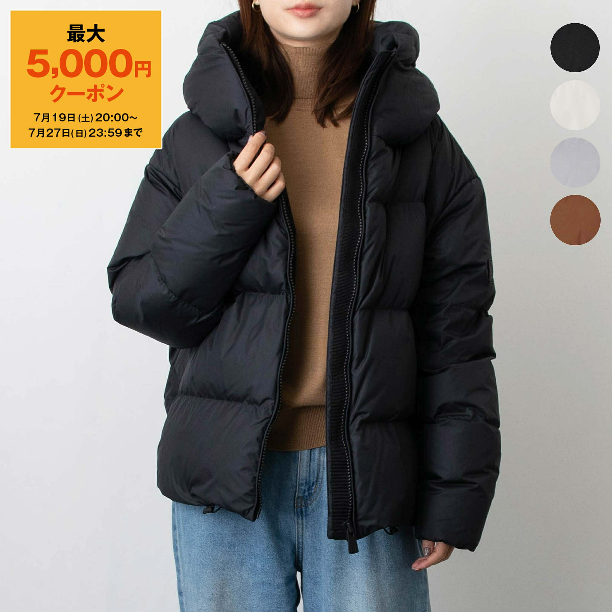 楽天市場】BACON ベーコン ダウンジャケット W PUFFA RING WLT