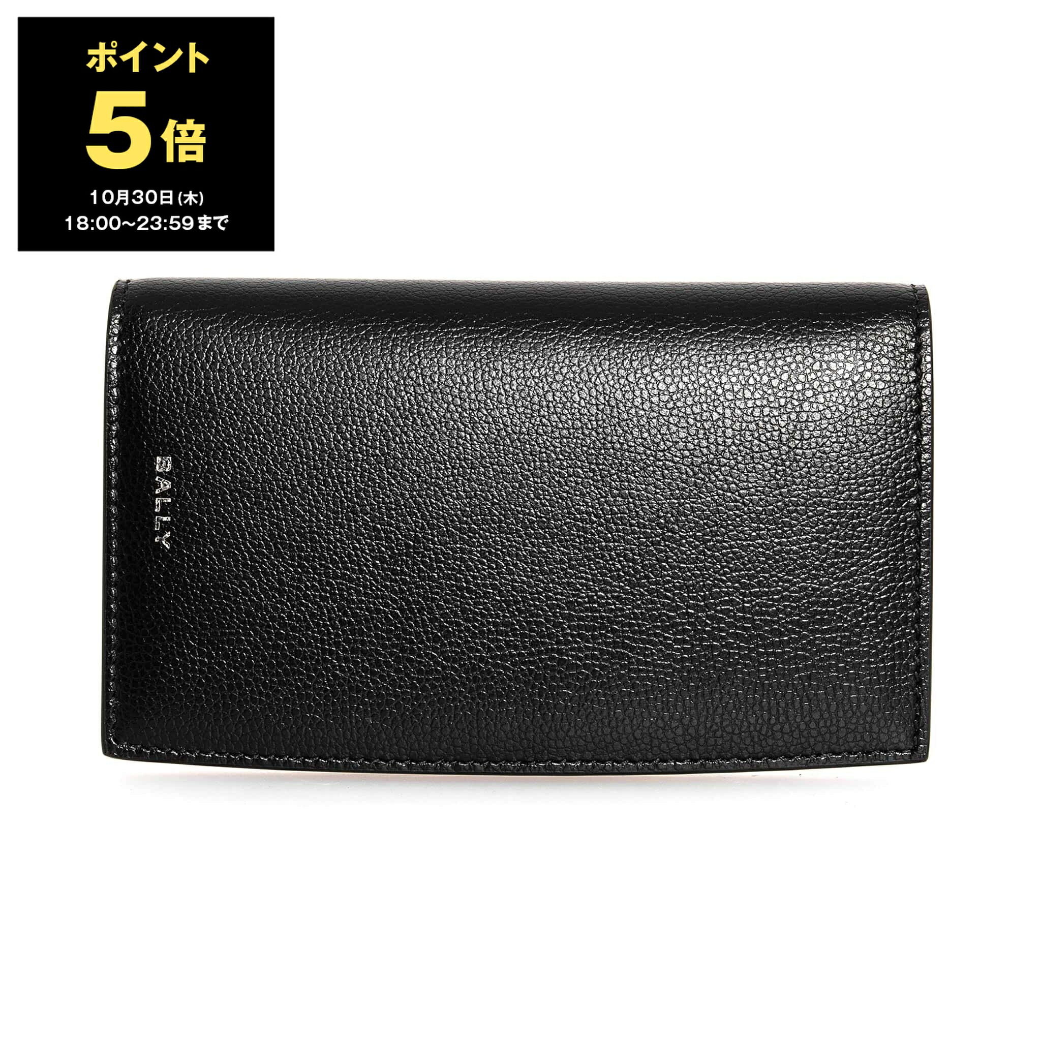 新品‼️ バリー　BALLY サフィアーノ　レザー　マネークリップ　ブラック　黒 新品‼️ バリーBALLY サフィアーノレザーマネークリップブラック黒