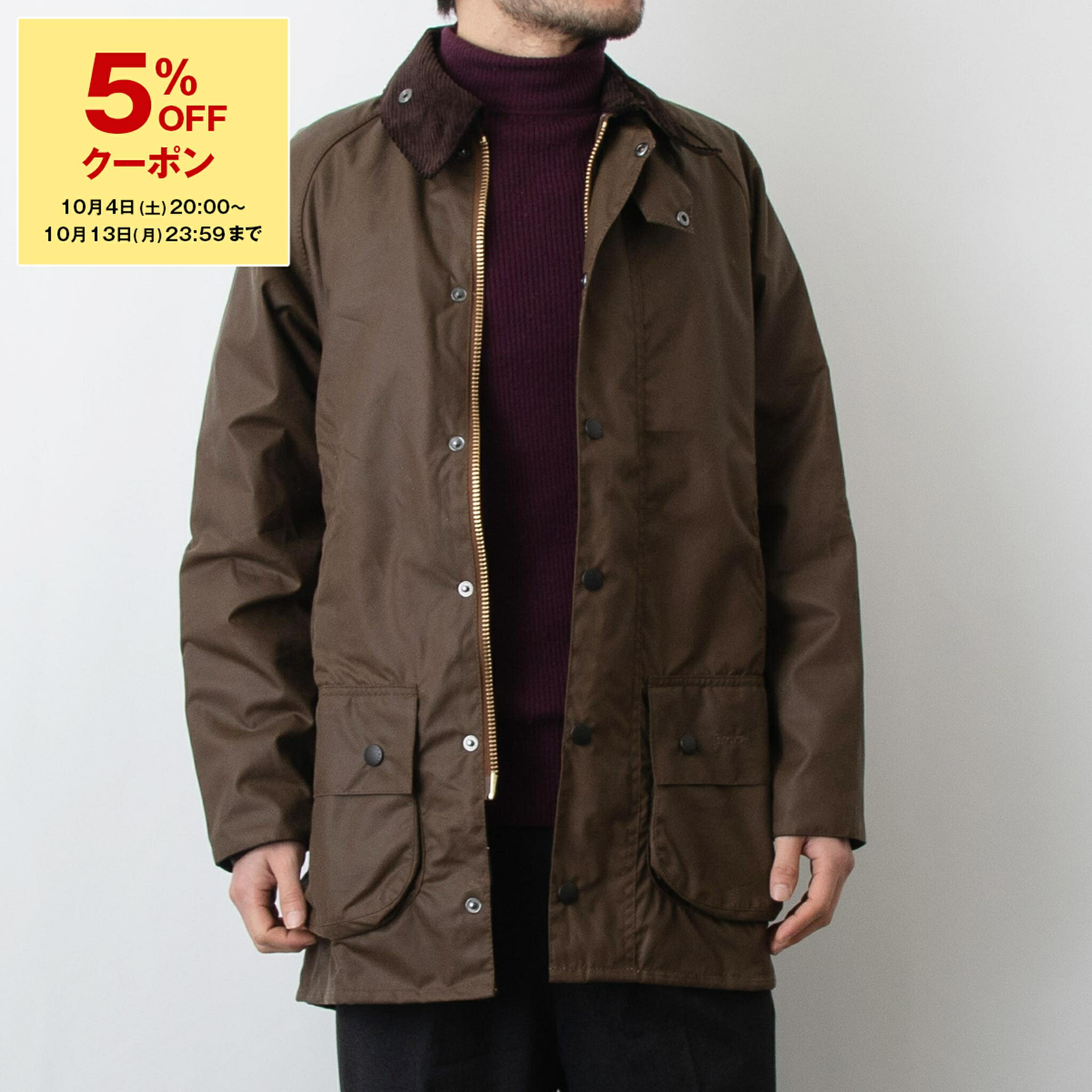 極美品23aw Barbour ビデイル　オイルドジャケット　46サイズ　刺繍 楽天市場】【10％OFFクーポン対象】バブアー BARBOUR アウター