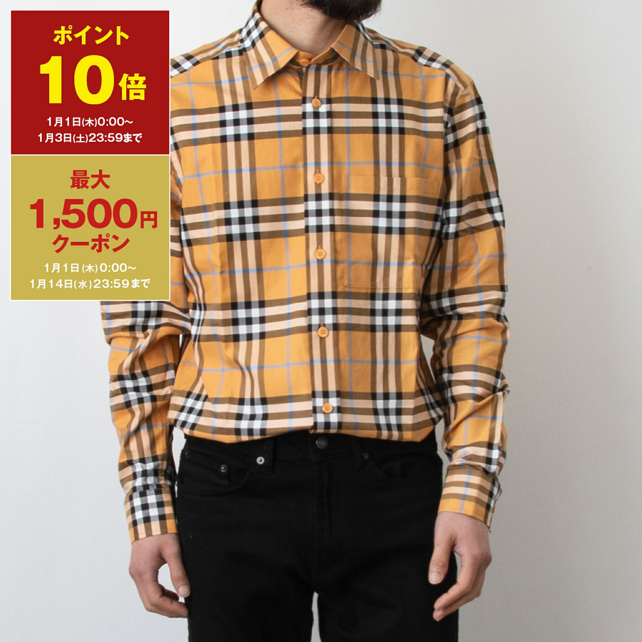 楽天市場】【30%OFFセール】バーバリー BURBERRY メンズ 長袖シャツ