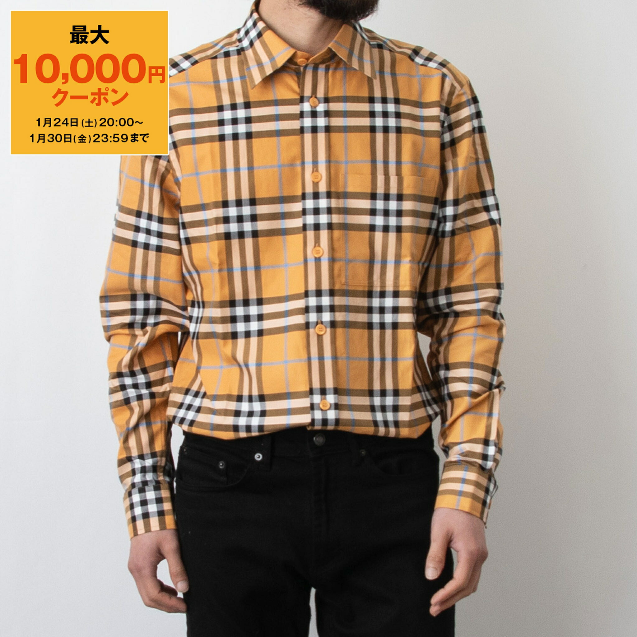 楽天市場】バーバリー BURBERRY メンズ 長袖シャツ CAXBRIDGE