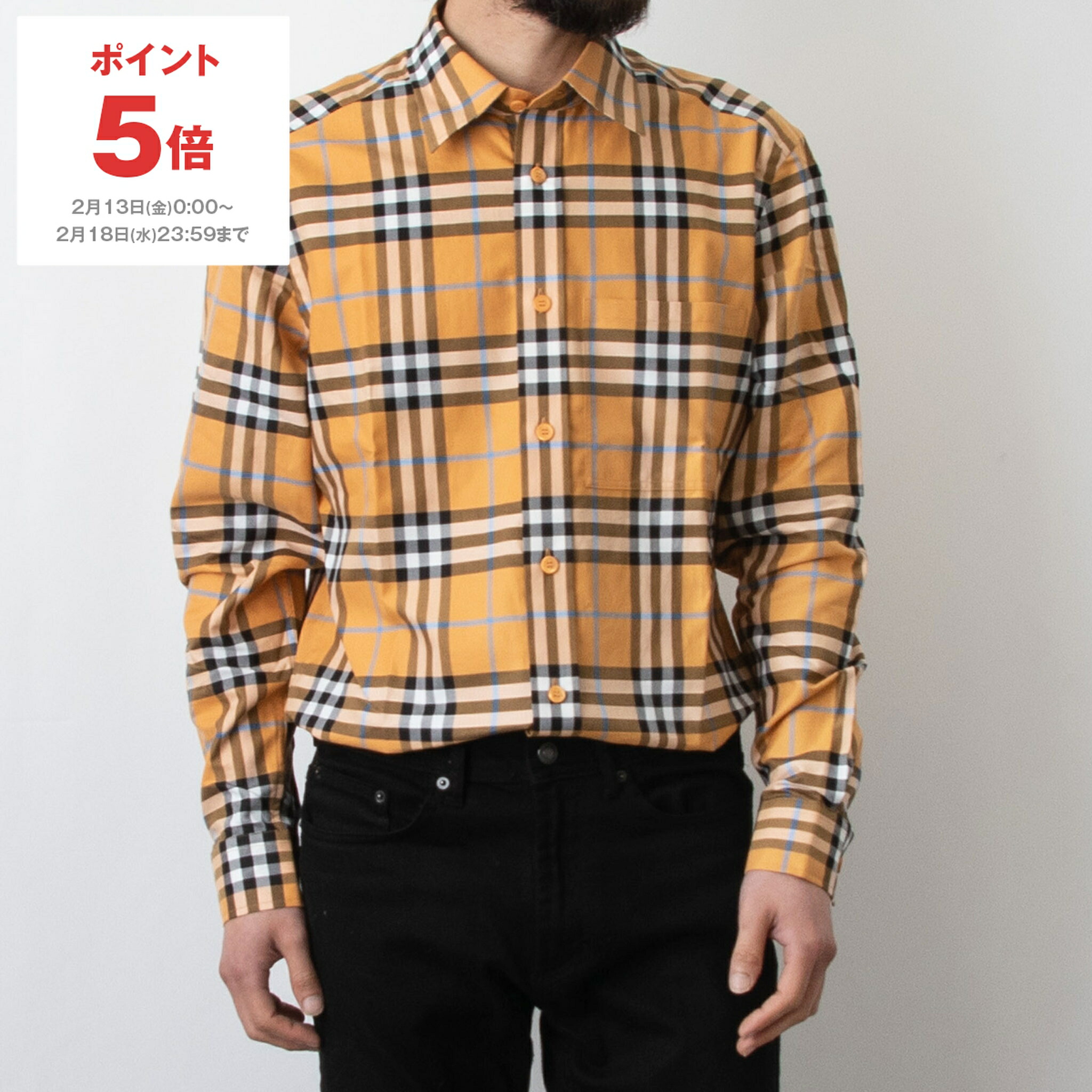 楽天市場】バーバリー BURBERRY メンズ 長袖シャツ CAXBRIDGE