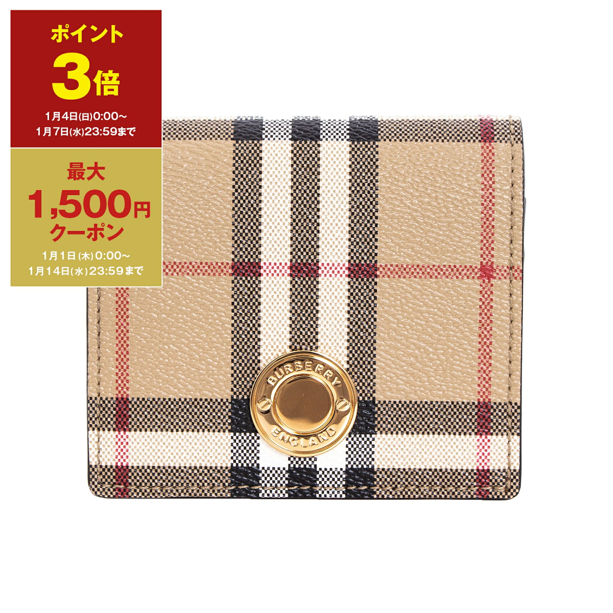 てんさん✨ Burberry チェック柄 二つ折り財布 てんさん✨ Burberry チェック柄 二つ折り財布 Burberry チェック柄 二