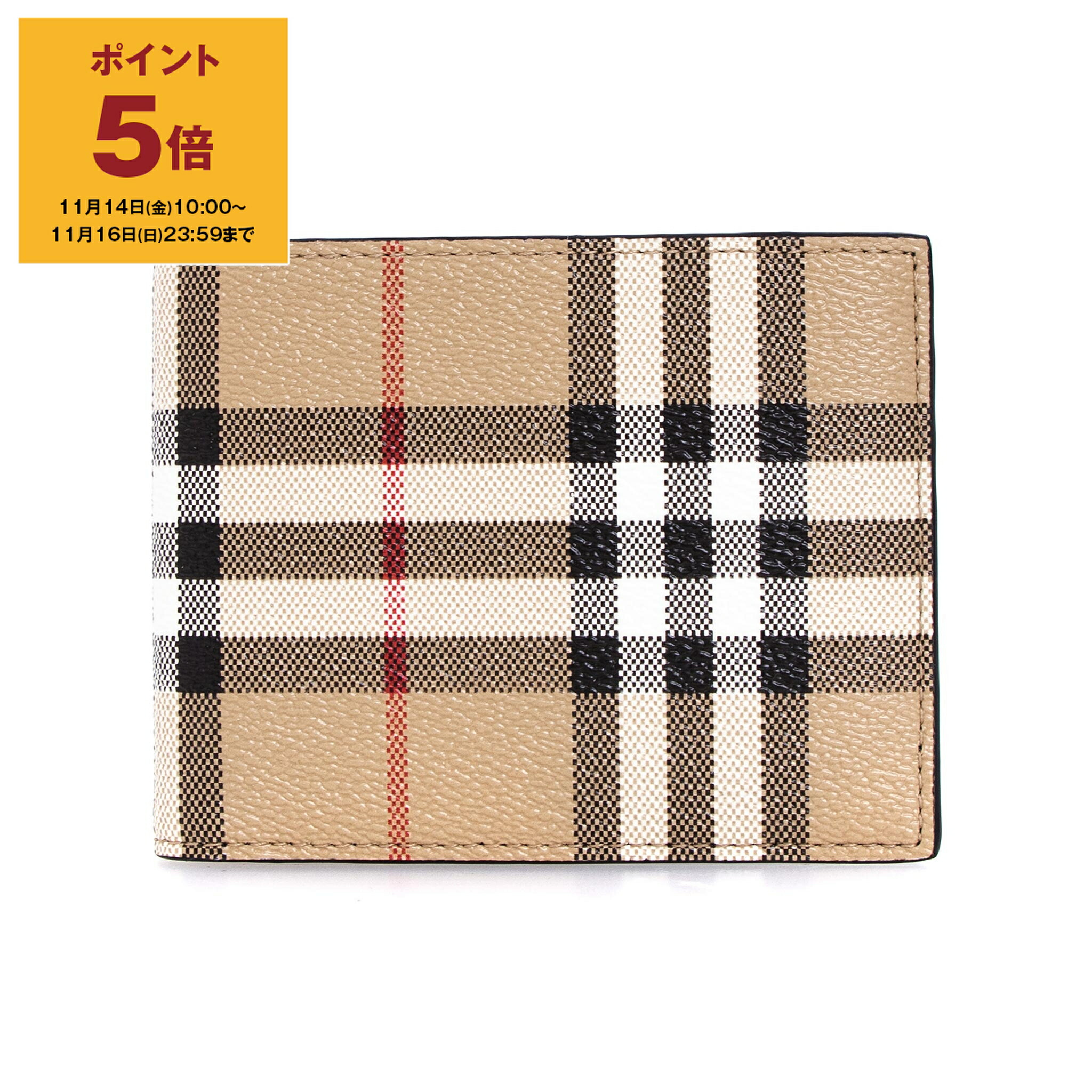 楽天市場】バーバリー BURBERRY 2つ折り財布 小銭入れ付き ブラック