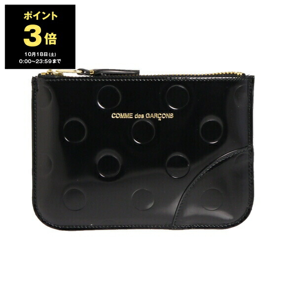 新品 コムデギャルソン ウォレット SA8100 FT ポーチ ケース コムデギャルソン ウォレット SA8100 ポーチ（黒・ブラック