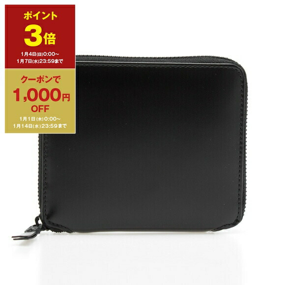 コムデギャルソン　ポルカドット　ラウンドファスナー　折り財布　オールブラック　黒 楽天市場】コムデギャルソン COMME DES GARCONS 財布 ラウンド