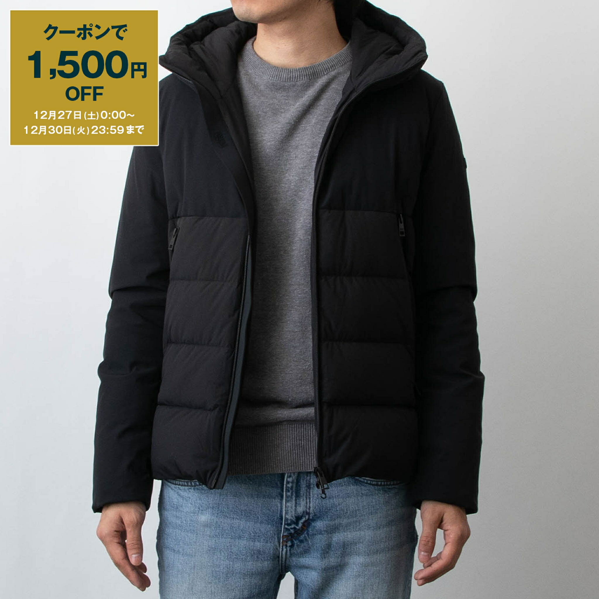 デュノ DUNO ダウンジャケット メンズ パーム PALM BLACK デュノ DUNO ダウンジャケット メンズ ダウンコート パーム PALM