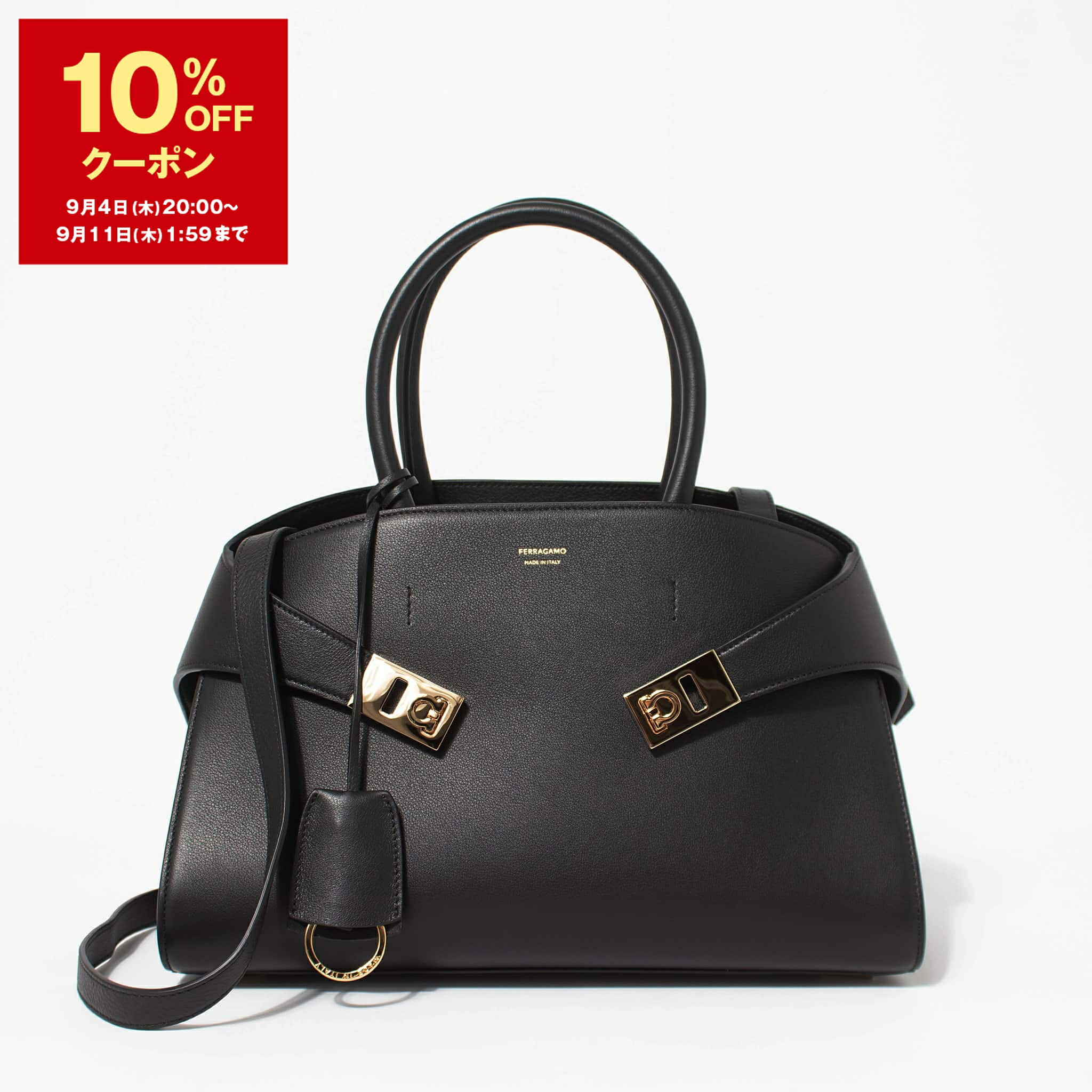 FERRAGAMO ハンドバッグ ミッドナイト 超美品 楽天市場】フェラガモ FERRAGAMO デニムトートバッグ(2WAY仕様