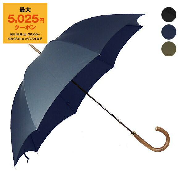 美品　FOX UMBRELLAS　フォックスアンブレラズ　長傘　ブラック FOX UMBRELLAS フォックスアンブレラズ 傘 長傘 ブラック