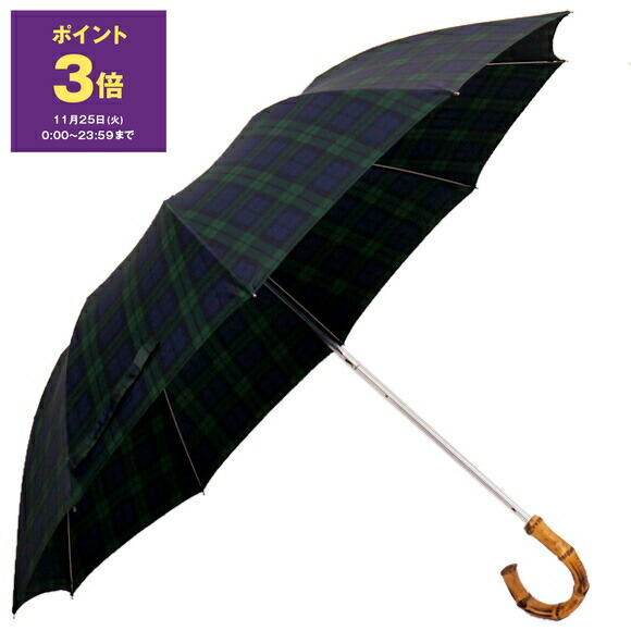 FOX UMBRELLAS 黒赤 折りたたみ傘 HARRISONS FOX UMBRELLAS 黒赤