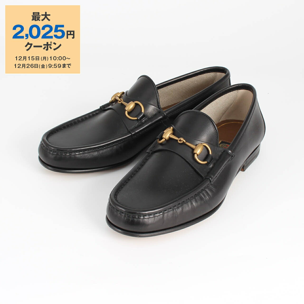 楽天市場】GUCCI グッチ ローファー 307929 BLM00 メンズ 1953